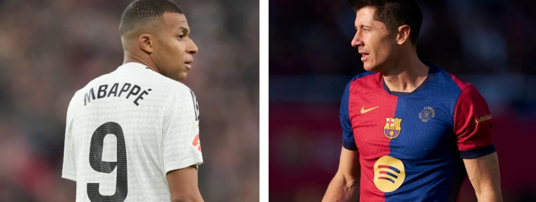 Lewandowski i Mbappé, walka o Złotego Buta La Liga!