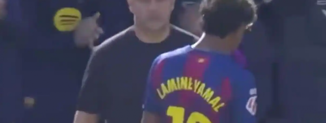 Yamal wyraża niezadowolenie z menedżera po zmianie