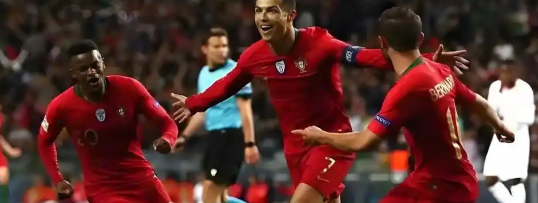 C Ronaldo znów strzelił gola dla reprezentacji Portugalii
