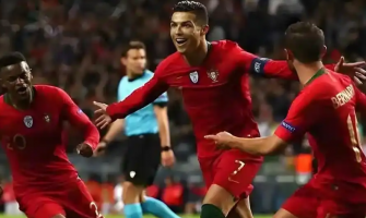 C Ronaldo znów strzelił gola dla reprezentacji Portugalii
