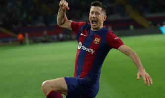 Po raz pierwszy w La Liga zdobył hat-tricka