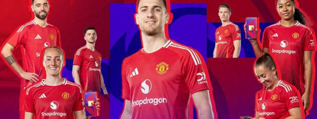 Qualcomm jest teraz sponsorem Manchesteru United