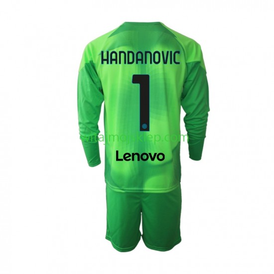 Koszulka Inter Mediolan Samir Handanovic 1 Bramkarskie Dziecięca Trzeci Strój 2022-2023 Długie Rękawy