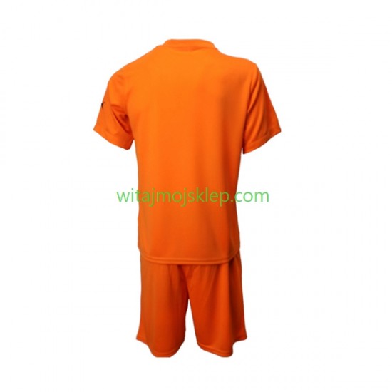 Koszulka Reprezentacja Urugwaju Bramkarskie Dziecięca Stroje Wyjazdowe World Cup 2022 Krótkie Rękawy