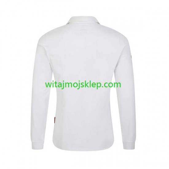 Koszulka Reprezentacja Anglii Męska Rugby Stroje Domowe RWC 2023 Długie Rękawy