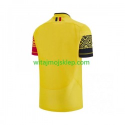 Koszulka ROUMANIE Męska Rugby Stroje Domowe RWC 2023 Krótkie Rękawy