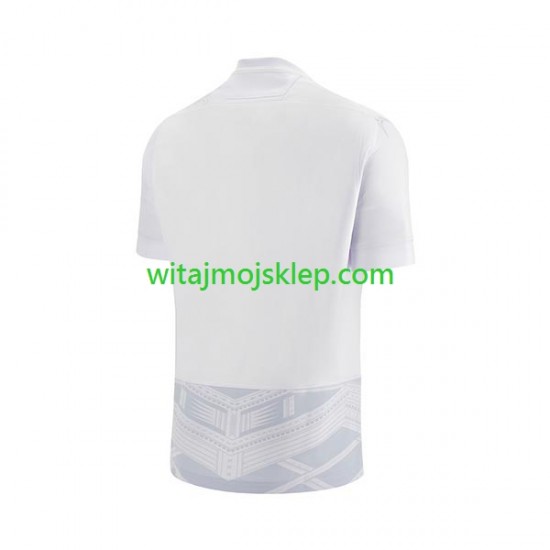 Koszulka Samoa Męska Rugby Stroje Wyjazdowe RWC 2023 Krótkie Rękawy