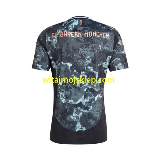 Koszulka Bayern Monachium Męska Stroje Wyjazdowe 2024-2025 Krótkie Rękawy