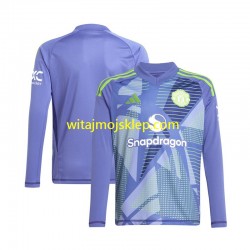 Koszulka Manchester United Bramkarskie Męska Stroje Domowe 2024-2025 Długie Rękawy