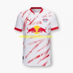 Koszulka RB Leipzig Męska Stroje Domowe 2024-2025 Krótkie Rękawy