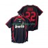 Koszulka AC Milan KAKA 22 2007 Retro Męska Trzeci Strój 2006 Krótkie Rękawy