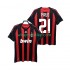 Koszulka AC Milan RIRLO 21 2009 Retro Męska Stroje Domowe 2008 Krótkie Rękawy