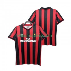 Koszulka AC Milan 1990 1991 Retro Męska Stroje Domowe Krótkie Rękawy