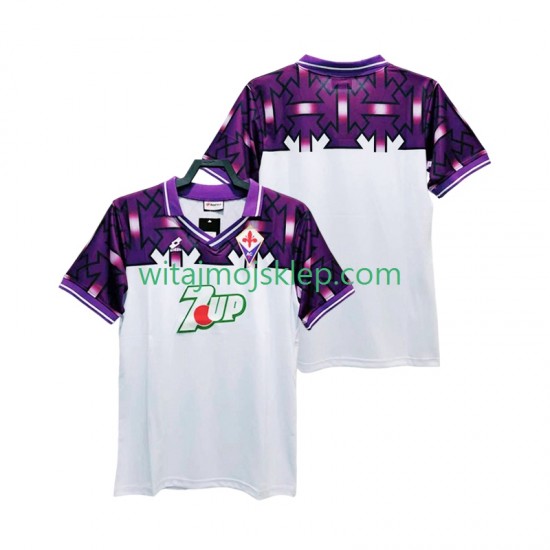 Koszulka Fiorentina 1992 1993 Retro Męska Stroje Wyjazdowe Krótkie Rękawy