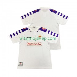 Koszulka Fiorentina Retro Męska Stroje Wyjazdowe 1998 1999 Krótkie Rękawy
