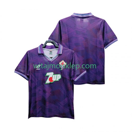 Koszulka Fiorentina 1992 1993 Retro Męska Stroje Domowe Krótkie Rękawy