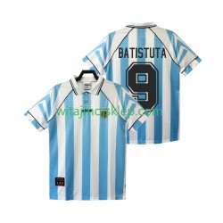 Koszulka Reprezentacja Argentyny BATISTUTA 9 1996 1997 Retro Męska Stroje Domowe Krótkie Rękawy