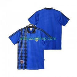 Koszulka Reprezentacja Argentyny Retro Męska Stroje Wyjazdowe 1994 Krótkie Rękawy