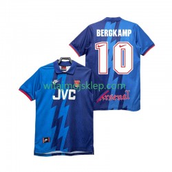 Koszulka Arsenal BERGKAMP 10 1995 1996 Retro Męska Stroje Wyjazdowe Krótkie Rękawy