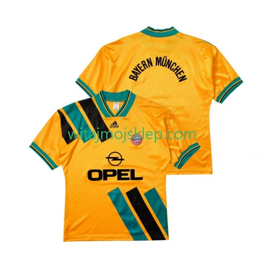 Koszulka Bayern Monachium 1993 1996 Retro Męska Stroje Wyjazdowe Krótkie Rękawy
