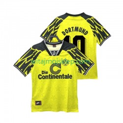 Koszulka Borussia Dortmund Moller 10 1995 Retro Męska Stroje Domowe 1994 Krótkie Rękawy