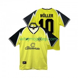 Koszulka Borussia Dortmund Moller 10 1995 1996 Retro Męska Stroje Domowe Krótkie Rękawy