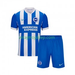 Koszulka Brighton & Hove Albion Dziecięca Stroje Domowe 2025-2026 Krótkie Rękawy