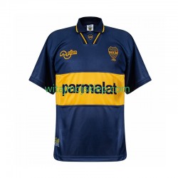 Koszulka CA Boca Juniors Retro Męska Stroje Domowe 1994 Krótkie Rękawy