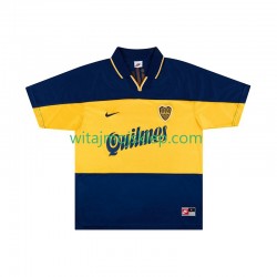 Koszulka CA Boca Juniors 2000 Retro Męska Stroje Domowe 1999 Krótkie Rękawy