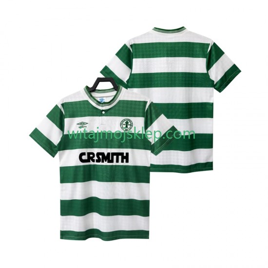 Koszulka Celtic FC 1987 1988 Retro Męska Trzeci Strój Krótkie Rękawy