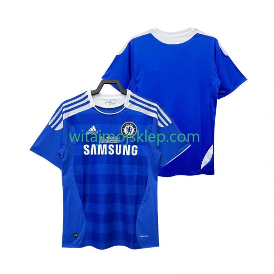 Koszulka Chelsea 2012 Retro Męska Stroje Domowe 2011 Krótkie Rękawy
