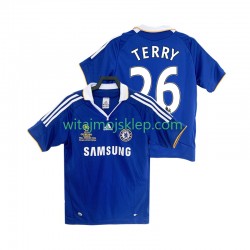 Koszulka Chelsea TERRY 26 2007 Retro Męska Stroje Domowe 2008 Krótkie Rękawy