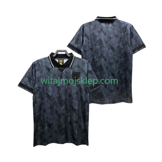 Koszulka Reprezentacja Anglii 1990 Retro Męska Stroje Wyjazdowe Krótkie Rękawy