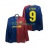 Koszulka FC Barcelona ETO O 9 Champions League 2009 Retro Męska Stroje Domowe 2008 Długie Rękawy