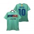 Koszulka FC Barcelona Lionel Messi 10 Retro Męska Stroje Wyjazdowe 2011 2010 Krótkie Rękawy