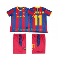 Koszulka FC Barcelona Neymar JR 11 Retro Dziecięca Stroje Domowe 2011 2010 Krótkie Rękawy