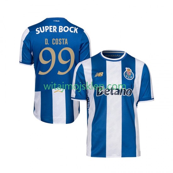 Koszulka FC Porto Diogo Costa 99 Męska Stroje Domowe 2025-2026 Krótkie Rękawy