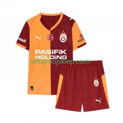 Koszulka Galatasaray Dziecięca Stroje Domowe 2025-2026 Krótkie Rękawy