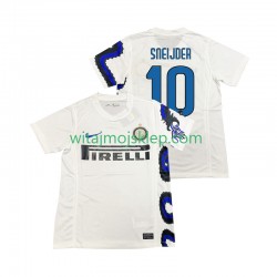 Koszulka Inter Mediolan SNEIJDER 10 Retro Męska Stroje Wyjazdowe 2011 2010 Krótkie Rękawy