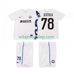 Koszulka Inter Mediolan VENTOLA 78 Retro Dziecięca Stroje Wyjazdowe 2011 2010 Krótkie Rękawy