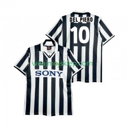 Koszulka Juventus DEL PIERO 10 1995 1996 Retro Męska Stroje Domowe Krótkie Rękawy