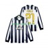 Koszulka Juventus Pirlo 21 2014 2015 Retro Męska Stroje Domowe Długie Rękawy