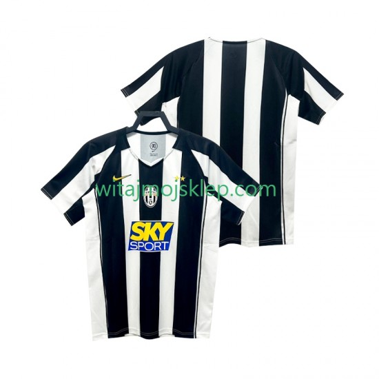 Koszulka Juventus 2005 Retro Męska Stroje Domowe 2004 Krótkie Rękawy