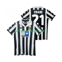 Koszulka Juventus ZIDANE 21 2000 Retro Męska Stroje Domowe 1999 Krótkie Rękawy
