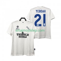 Koszulka Leeds United YEBOAH 21 1995 1996 Retro Męska Stroje Domowe Krótkie Rękawy