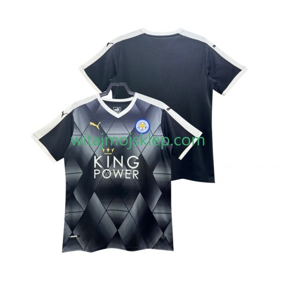 Koszulka Leicester City 2014 2015 Retro Męska Stroje Wyjazdowe Krótkie Rękawy