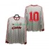 Koszulka Liverpool 10 1989 1991 Retro Męska Stroje Wyjazdowe Długie Rękawy