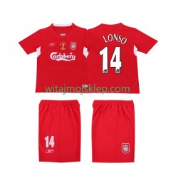 Koszulka Liverpool ALONSO 14 LWP 2005 Retro Męska Stroje Domowe 2004 Krótkie Rękawy