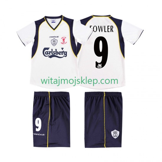 Koszulka Liverpool FOWLER 9 LWP 2001 Retro Męska Stroje Wyjazdowe 2002 Krótkie Rękawy