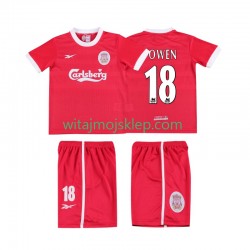 Koszulka Liverpool OWEN 18 LWP 1997 Retro Dziecięca Stroje Domowe 1998 Krótkie Rękawy